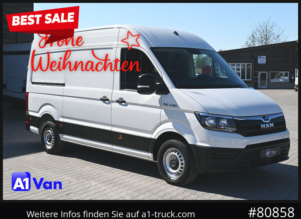 MAN TGE 3.140, Klima, Tachograph, AHK - Furgão: foto 1 MAN TGE 3.140, Klima, Tachograph, AHK - Furgão: foto 1