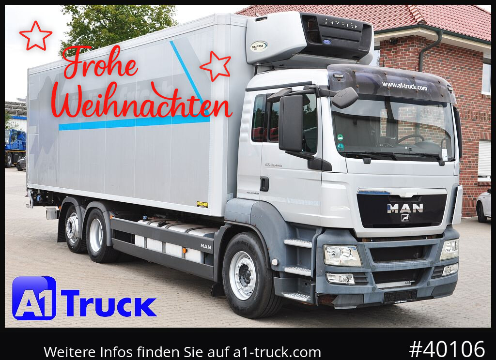 MAN TGS 26.440, Carrier 850 Rolltor+ LBW, Lift - Camião frigorífico: foto 1 MAN TGS 26.440, Carrier 850 Rolltor+ LBW, Lift - Camião frigorífico: foto 1