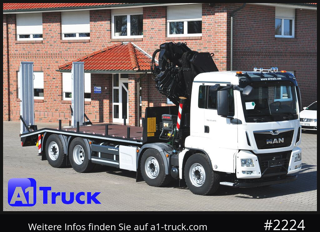 MAN TGS 35.470, Hiab SX 322 E6 Jib, 8x2 - Camião grua: foto 1 MAN TGS 35.470, Hiab SX 322 E6 Jib, 8x2 - Camião grua: foto 1