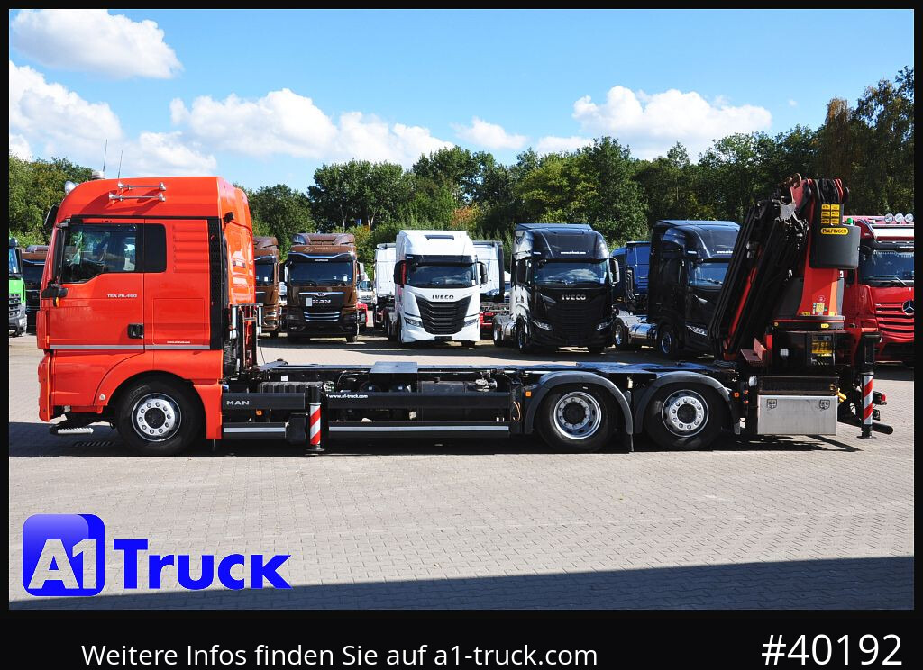 Camião grua MAN TGX 26,460, PK53002-, Container  Lift-Lenkachse,: foto 11