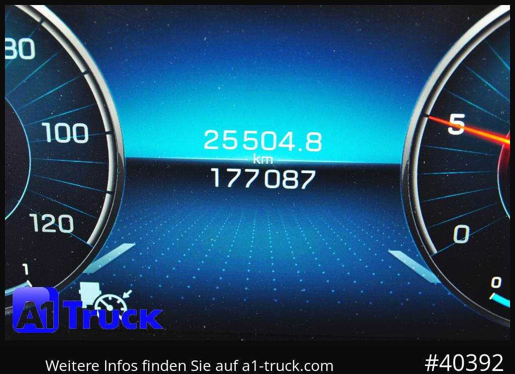 Camião transportador de contêineres/ Caixa móvel MERCEDES-BENZ 2545, BigSpace Multiwechsler  BDF 7.45-7.82,: foto 6