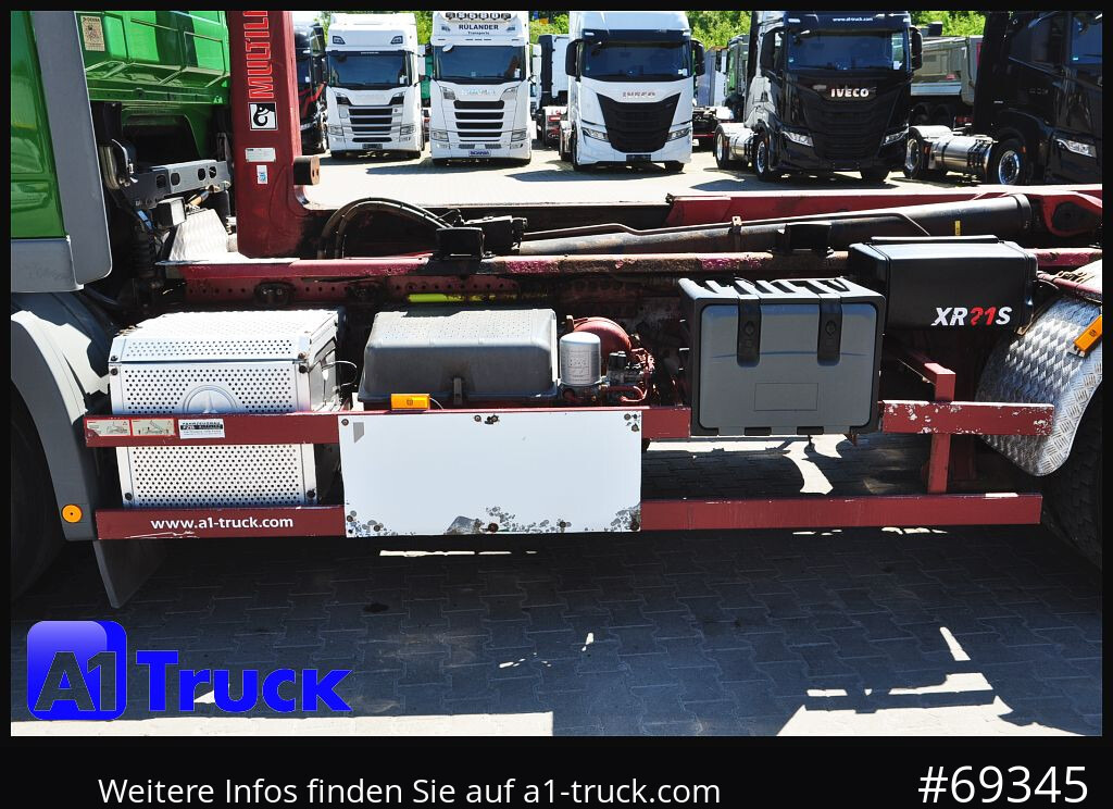 MERCEDES-BENZ Actros 2544 MP, HIAB XR 21S, Retarder - Camião polibenne: foto 2 MERCEDES-BENZ Actros 2544 MP, HIAB XR 21S, Retarder - Camião polibenne: foto 2