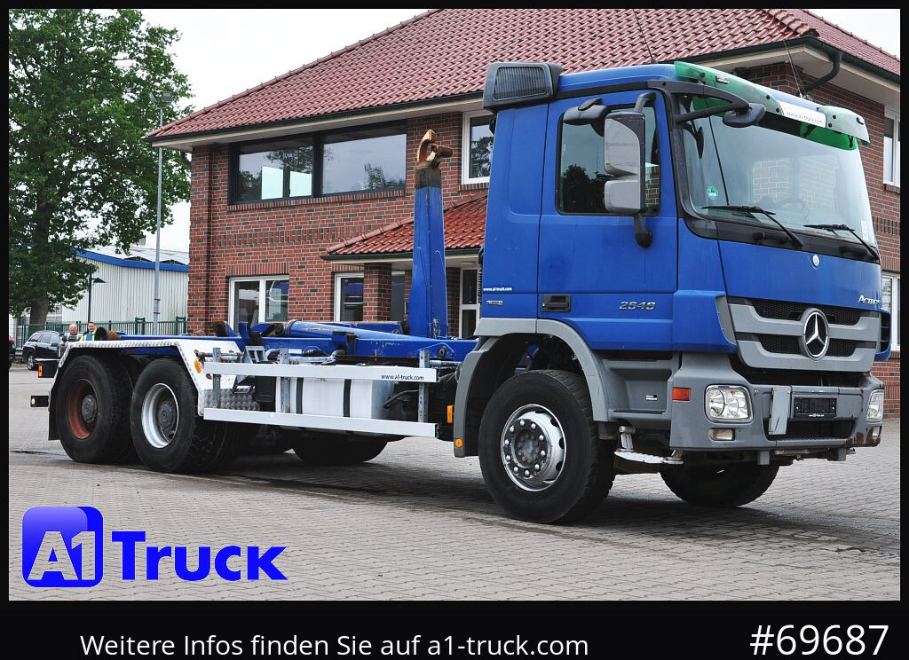 MERCEDES-BENZ Actros 2646 BL 6x4 MP3, Meiller 20.65, Lift - Camião polibenne: foto 1 MERCEDES-BENZ Actros 2646 BL 6x4 MP3, Meiller 20.65, Lift - Camião polibenne: foto 1