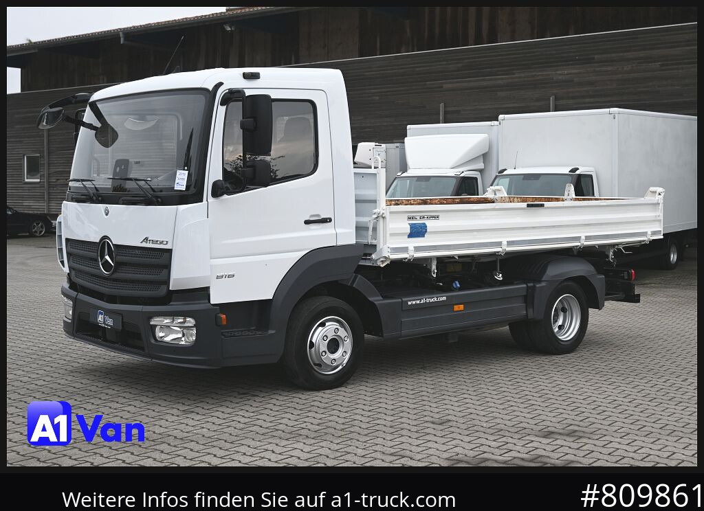 Carrinha basculante MERCEDES-BENZ Atego 816 Kipper, Ahk,Klima, Meiller, 3-Sitzer: foto 13