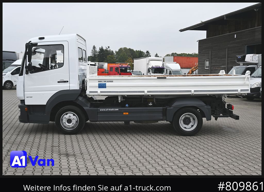 Carrinha basculante MERCEDES-BENZ Atego 816 Kipper, Ahk,Klima, Meiller, 3-Sitzer: foto 12