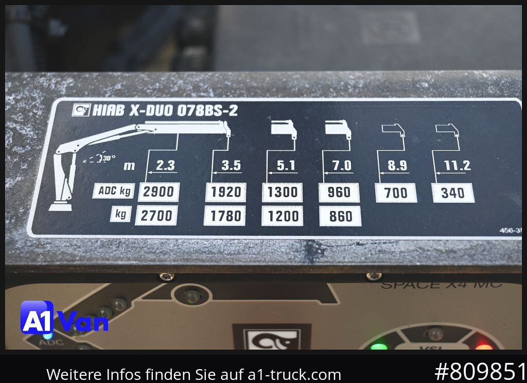 MERCEDES-BENZ Atego 816 Kipper Kran, Hiab, AHK, Klima - Carrinha basculante: foto 4 MERCEDES-BENZ Atego 816 Kipper Kran, Hiab, AHK, Klima - Carrinha basculante: foto 4