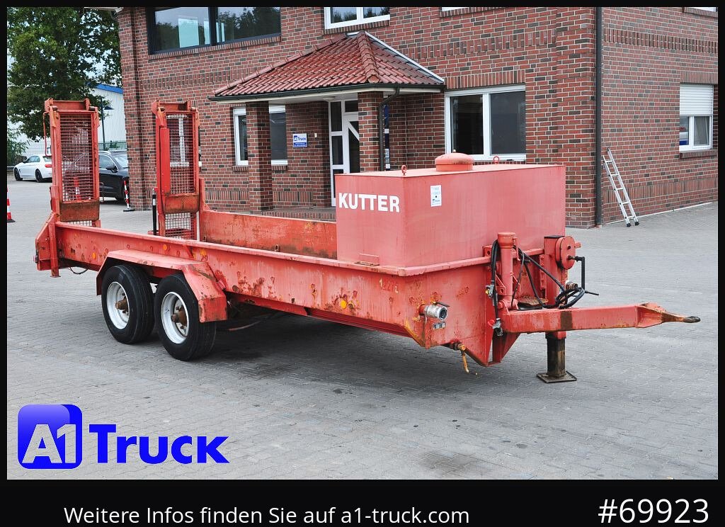 MUELLER-MITTELTAL Obermaier T 60, Tandem, Tieflader mit Rampen - Reboque baixa: foto 1 MUELLER-MITTELTAL Obermaier T 60, Tandem, Tieflader mit Rampen - Reboque baixa: foto 1