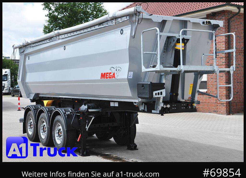 REISCH Mega 28m³ Lift Stahl SAF Hardox - Semi-reboque basculante: foto 1 REISCH Mega 28m³ Lift Stahl SAF Hardox - Semi-reboque basculante: foto 1