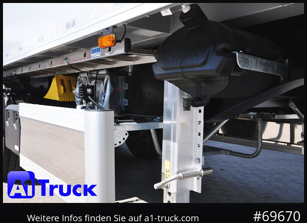 REISCH RHKS, Alu-Kippmulde 52m³, Kombitüren, Alufelgen, Liftachse, - Semi-reboque basculante: foto 3 REISCH RHKS, Alu-Kippmulde 52m³, Kombitüren, Alufelgen, Liftachse, - Semi-reboque basculante: foto 3