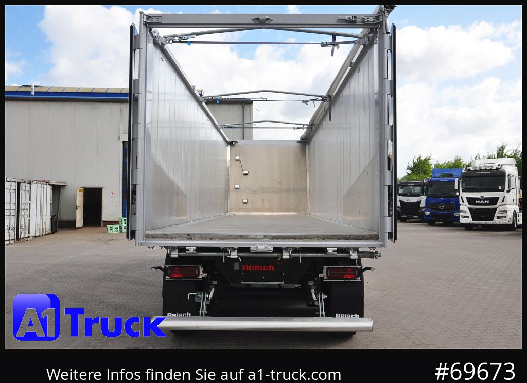 Semi-reboque basculante novo REISCH RHKS, Alu-Kippmulde 54m³, Kombitüren, Alufelgen, Liftachse,: foto 13