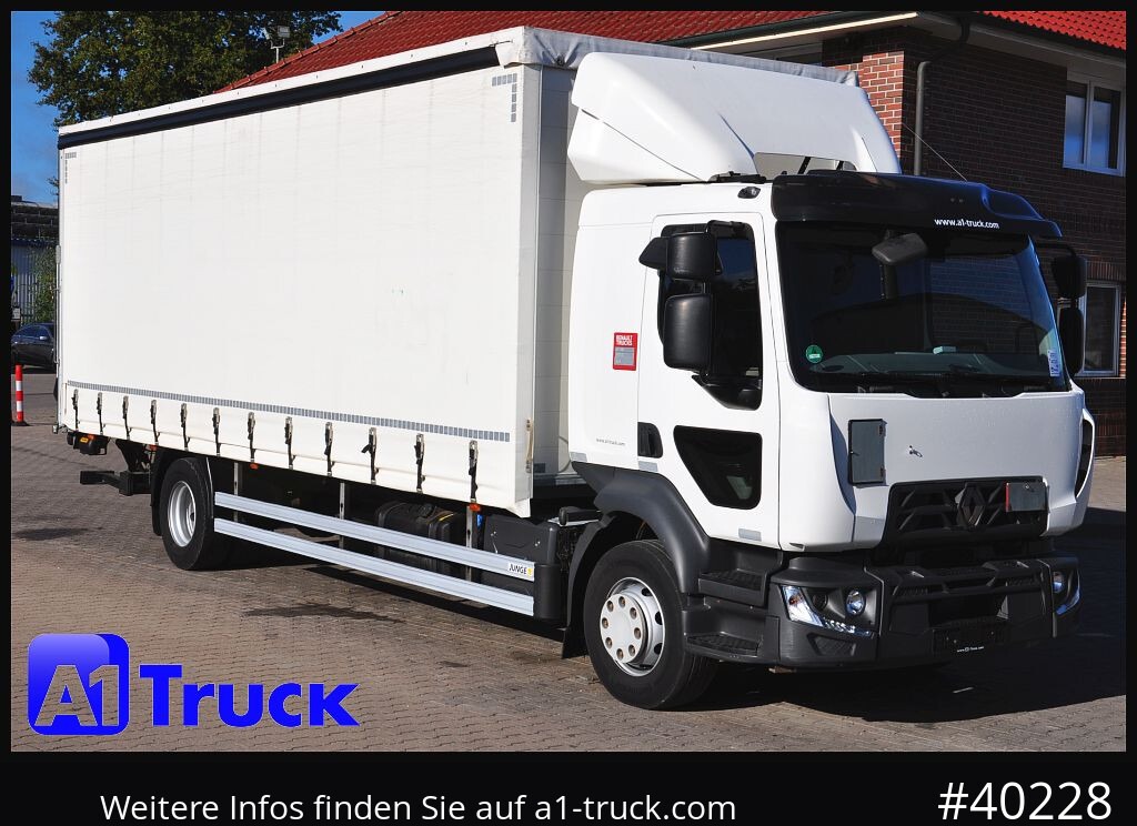 RENAULT D 280, 4x2, Ladebordwand, LBW, TÜV 06/2026 - Camião de lona: foto 1 RENAULT D 280, 4x2, Ladebordwand, LBW, TÜV 06/2026 - Camião de lona: foto 1