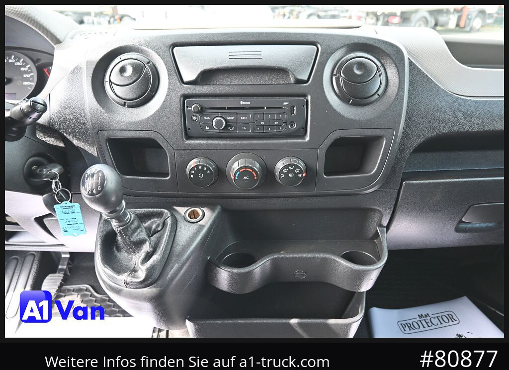 Carrinha de caixa aberta, Carrinha cabine dupla RENAULT Master Pritsche Doka, AHK 3,5Tonnen , Klima, Luftfederung: foto 5