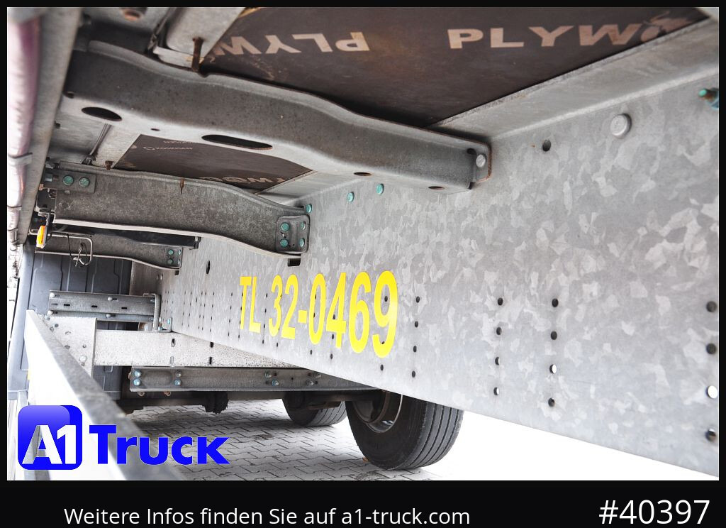 SCHMITZ S01, Code XL, verzinkt, VDI 2700, original 24.647 km - Semi-reboque de lona: foto 2 SCHMITZ S01, Code XL, verzinkt, VDI 2700, original 24.647 km - Semi-reboque de lona: foto 2