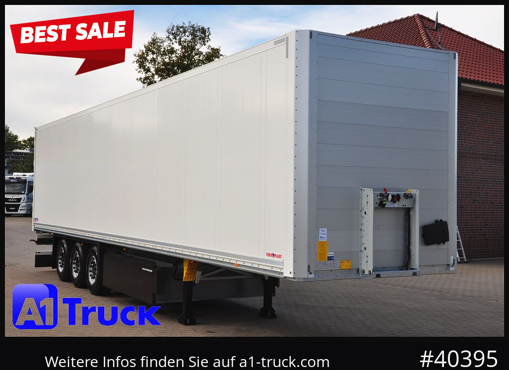 SCHMITZ SBO 24, Lift, PK Doppelstock, NEU sofort - Semi-reboque furgão: foto 1 SCHMITZ SBO 24, Lift, PK Doppelstock, NEU sofort - Semi-reboque furgão: foto 1