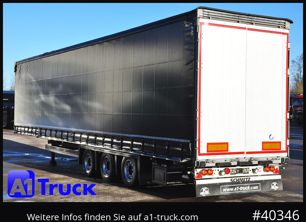 Semi-reboque de lona SCHMITZ SCS 24, Mega, neue Plane, verzinkt: foto 12