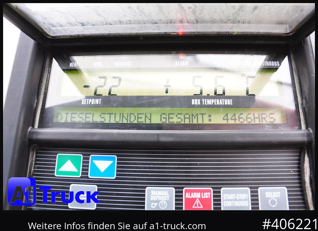 SCHMITZ SKO FP45, Blumenbreite, Carrier 1950. - Semi-reboque frigorífico: foto 2 SCHMITZ SKO FP45, Blumenbreite, Carrier 1950. - Semi-reboque frigorífico: foto 2