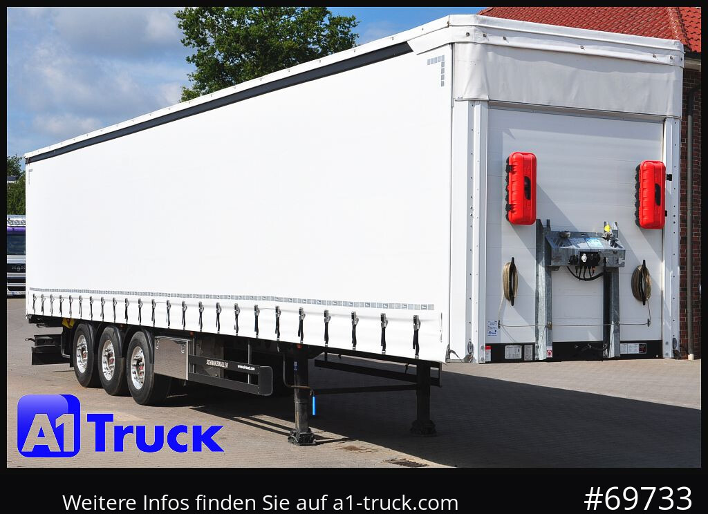 SCHWARZMUELLER Lenkachse Alu, Lift, Code XL DC 9.5 5920 Kg, - Semi-reboque de lona: foto 1 SCHWARZMUELLER Lenkachse Alu, Lift, Code XL DC 9.5 5920 Kg, - Semi-reboque de lona: foto 1