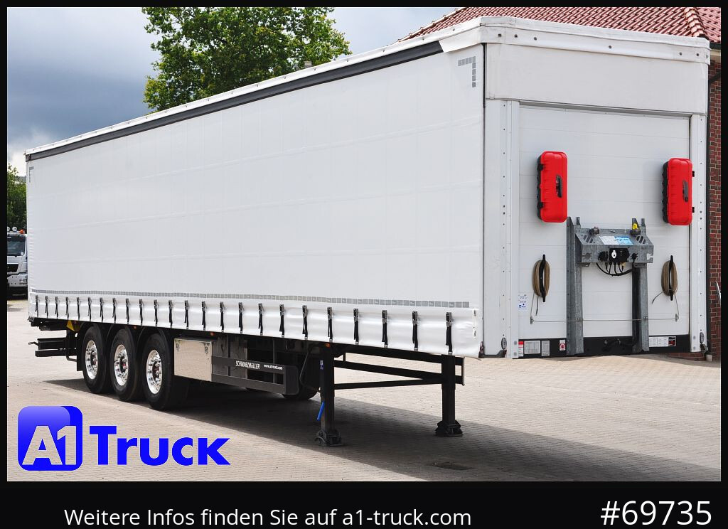 SCHWARZMUELLER Lenkachse Alu, Lift, Code XL DC 9.5 5920 Kg, - Semi-reboque de lona: foto 1 SCHWARZMUELLER Lenkachse Alu, Lift, Code XL DC 9.5 5920 Kg, - Semi-reboque de lona: foto 1
