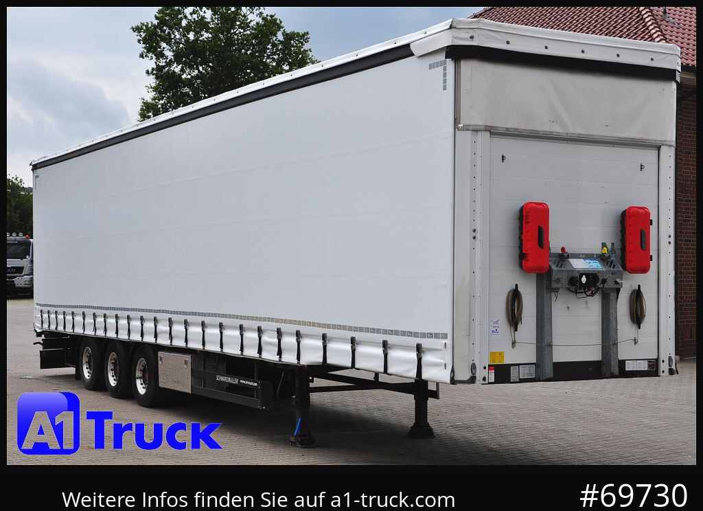 SCHWARZMUELLER Mega Lenkachse Alu, Lift, Code XL - Semi-reboque de lona: foto 1 SCHWARZMUELLER Mega Lenkachse Alu, Lift, Code XL - Semi-reboque de lona: foto 1