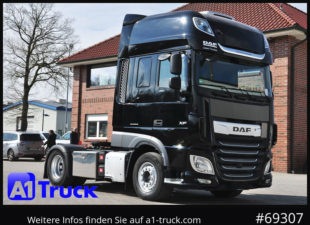 DAF XF 480, Intarder, Strandklima, - Tractor: foto 1 DAF XF 480, Intarder, Strandklima, - Tractor: foto 1