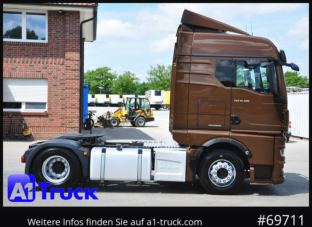 Tractor MAN TGX 18,480 BLS Intarder Standklima, Soundsystem: foto 8