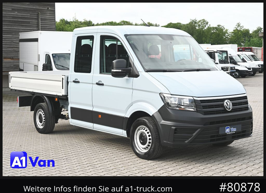 VOLKSWAGEN Crafter 35 Pritsche Doka, AHK, 7-Sitzer - Carrinha de caixa aberta, Carrinha cabine dupla: foto 1 VOLKSWAGEN Crafter 35 Pritsche Doka, AHK, 7-Sitzer - Carrinha de caixa aberta, Carrinha cabine dupla: foto 1