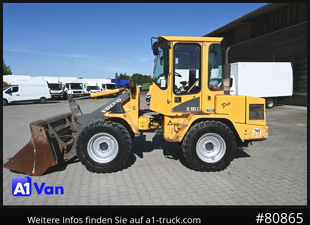 Pá carregadora de rodas VOLVO Volvo ZL 502-C: foto 11 Pá carregadora de rodas VOLVO Volvo ZL 502-C: foto 11
