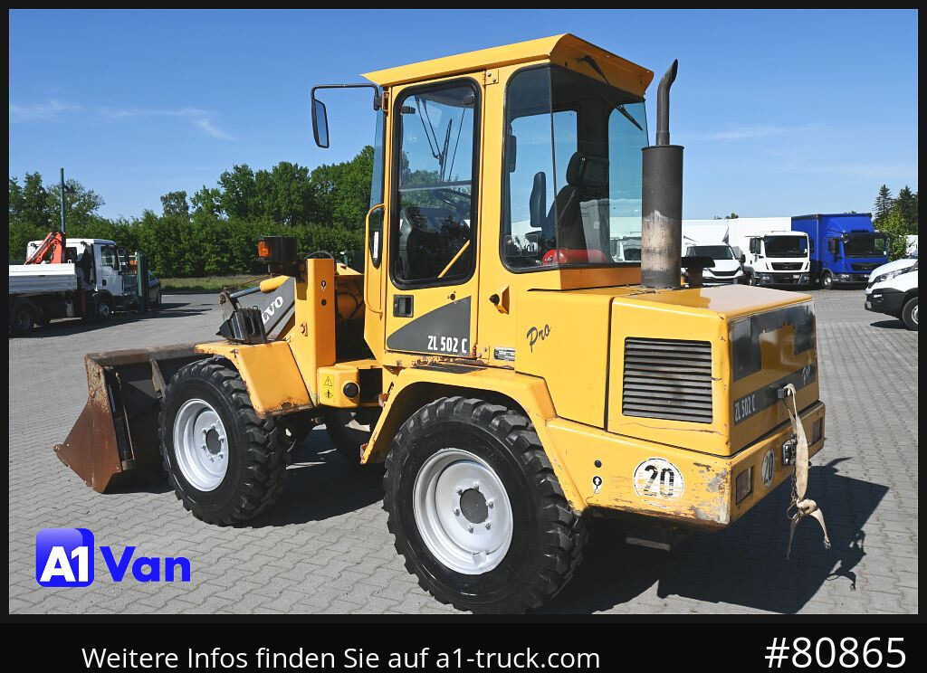 Pá carregadora de rodas VOLVO Volvo ZL 502-C: foto 10 Pá carregadora de rodas VOLVO Volvo ZL 502-C: foto 10