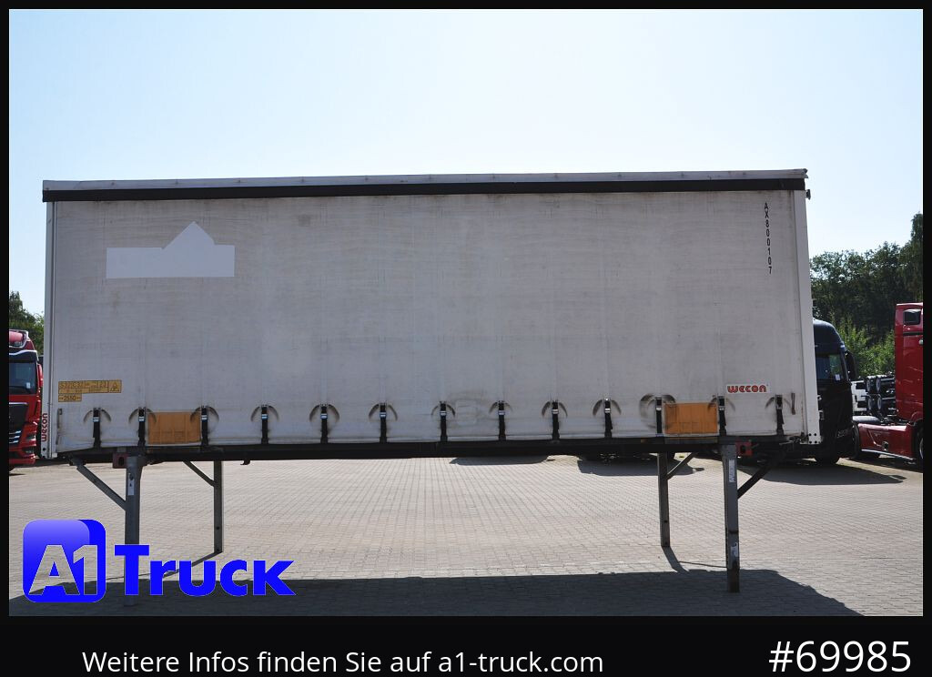 Toldo carroçaria WECON WPR 745, verzinkt, 2520  innen, Code XL: foto 12