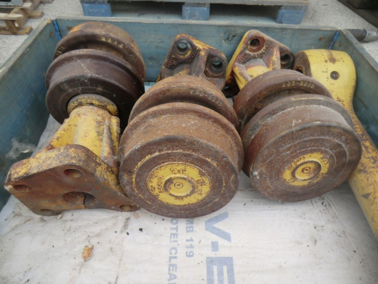 Caterpillar 963D RULLI SUPERIORI HEAVY-DUTY, SYSTEM ONE - Rasto - Rolo para Máquina de construção: foto 4 Caterpillar 963D RULLI SUPERIORI HEAVY-DUTY, SYSTEM ONE - Rasto - Rolo para Máquina de construção: foto 4