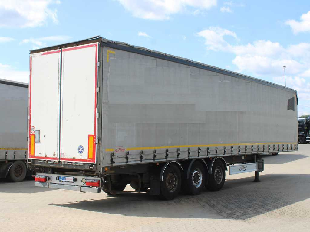 Fliegl SDS 043 DA, MULTILOCK, SAF, LIFTING AXLE - Semi-reboque de lona: foto 4 Fliegl SDS 043 DA, MULTILOCK, SAF, LIFTING AXLE - Semi-reboque de lona: foto 4