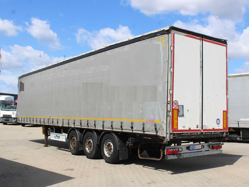 Fliegl SDS 043 DA, MULTILOCK, SAF, LIFTING AXLE - Semi-reboque de lona: foto 5 Fliegl SDS 043 DA, MULTILOCK, SAF, LIFTING AXLE - Semi-reboque de lona: foto 5