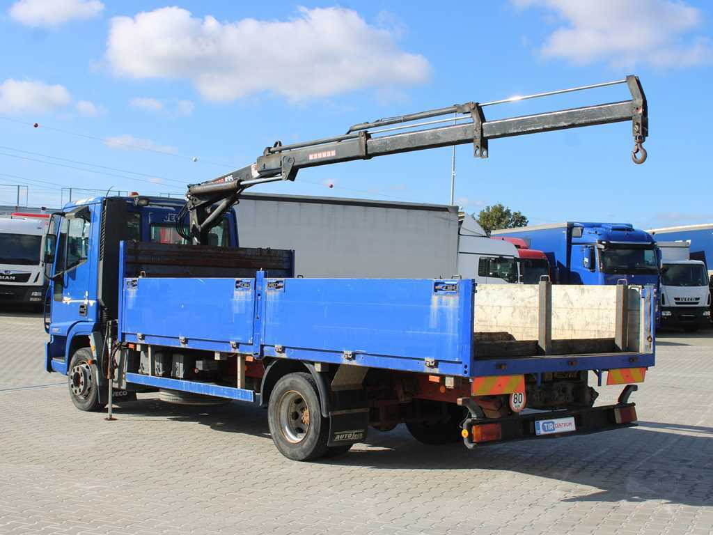 Iveco EUROCARGO 100E17, EURO 3, HYDRAULIC ARM HIAB 035-2 - Camião de caixa aberta/ Plataforma, Camião grua: foto 5 Iveco EUROCARGO 100E17, EURO 3, HYDRAULIC ARM HIAB 035-2 - Camião de caixa aberta/ Plataforma, Camião grua: foto 5