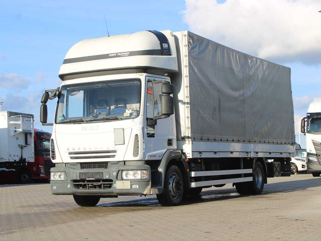 Iveco EUROCARGO 120E25, EURO 5, SIDE BOARD, HYDRAULIC FRONT - Camião de lona: foto 1 Iveco EUROCARGO 120E25, EURO 5, SIDE BOARD, HYDRAULIC FRONT - Camião de lona: foto 1