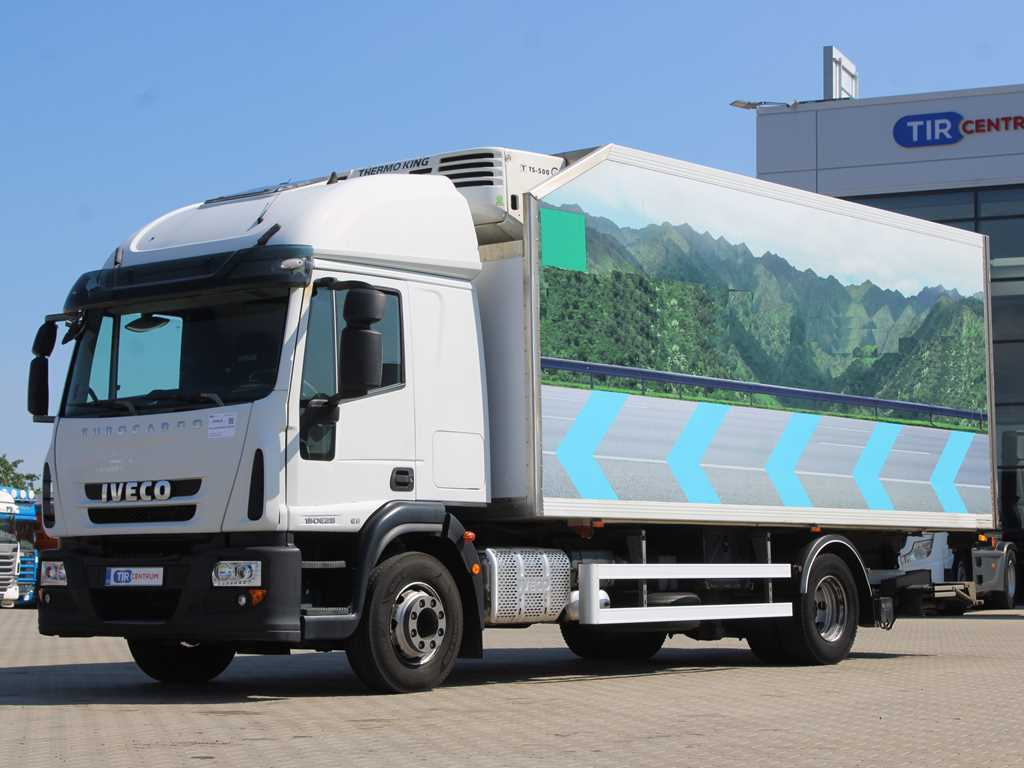 Iveco EUROCARGO 150E28, THERMO-KING TS-500, HYDRAULIC FRONT - Camião frigorífico: foto 1 Iveco EUROCARGO 150E28, THERMO-KING TS-500, HYDRAULIC FRONT - Camião frigorífico: foto 1