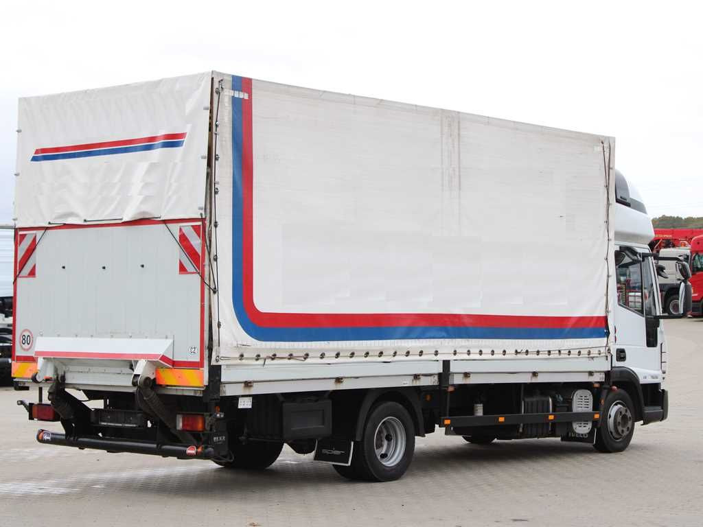 Iveco EUROCARGO 75E18, HYDRAULIC LIFT, SLEEPING CABIN Iveco EUROCARGO 75E18, TAIL LIFT, SLEEPING CABIN - Camião de lona: foto 3 Iveco EUROCARGO 75E18, HYDRAULIC LIFT, SLEEPING CABIN Iveco EUROCARGO 75E18, TAIL LIFT, SLEEPING CABIN - Camião de lona: foto 3
