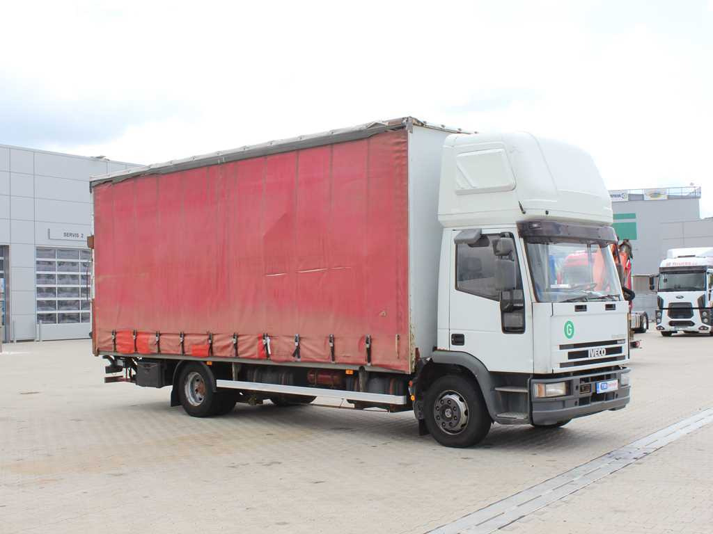 Iveco EUROCARGO ML 120 E, EURO 3, SLEEPING BODY, HYDRAULIC FRONT - Camião de lona: foto 3 Iveco EUROCARGO ML 120 E, EURO 3, SLEEPING BODY, HYDRAULIC FRONT - Camião de lona: foto 3