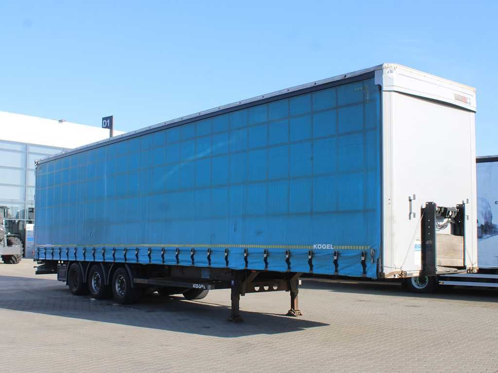 Kögel S 24, LOWDECK, LIFTING AXLE, LIFTING ROOF, MULTILOCK - Semi-reboque de lona: foto 3 Kögel S 24, LOWDECK, LIFTING AXLE, LIFTING ROOF, MULTILOCK - Semi-reboque de lona: foto 3