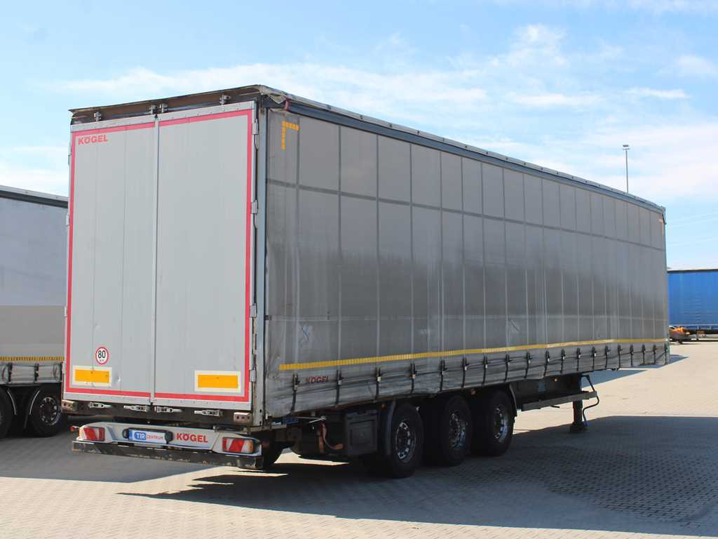 Kögel SN 24 MEGA, SAF, LOWDECK, LIFT AXLE, LIFTING ROOF, MULTILOCK - Semi-reboque de lona: foto 4 Kögel SN 24 MEGA, SAF, LOWDECK, LIFT AXLE, LIFTING ROOF, MULTILOCK - Semi-reboque de lona: foto 4