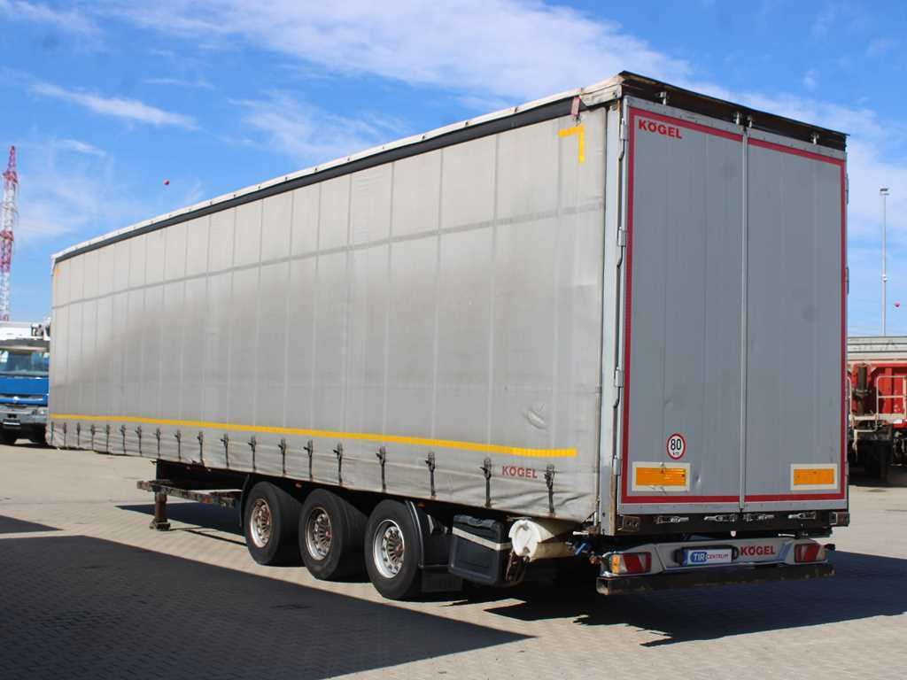 Kögel SN 24 MEGA, SAF, LOWDECK, LIFT AXLE, LIFTING ROOF, MULTILOCK - Semi-reboque de lona: foto 5 Kögel SN 24 MEGA, SAF, LOWDECK, LIFT AXLE, LIFTING ROOF, MULTILOCK - Semi-reboque de lona: foto 5
