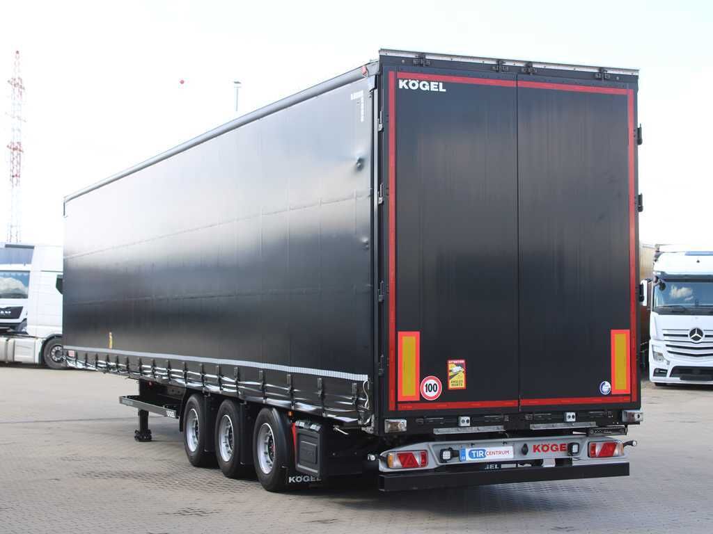 Kögel SN24, LOWDECK, SAF, LIFT AXLE, LIFTING ROOF, MULTILOCK - Semi-reboque de lona: foto 4 Kögel SN24, LOWDECK, SAF, LIFT AXLE, LIFTING ROOF, MULTILOCK - Semi-reboque de lona: foto 4