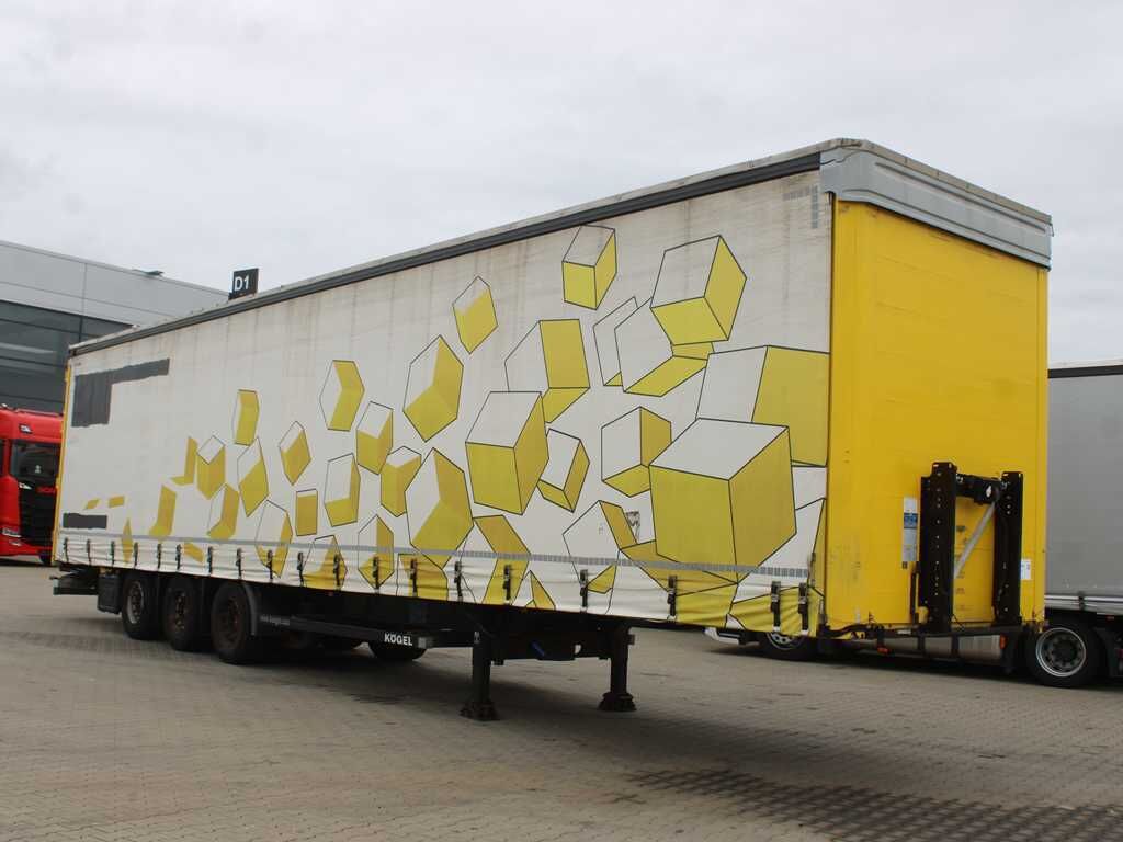 Kögel SN24, LOWDECK, SAF, MULTILOCK, LIFTING AXLE, LIFTING ROOF - Semi-reboque de lona: foto 3 Kögel SN24, LOWDECK, SAF, MULTILOCK, LIFTING AXLE, LIFTING ROOF - Semi-reboque de lona: foto 3
