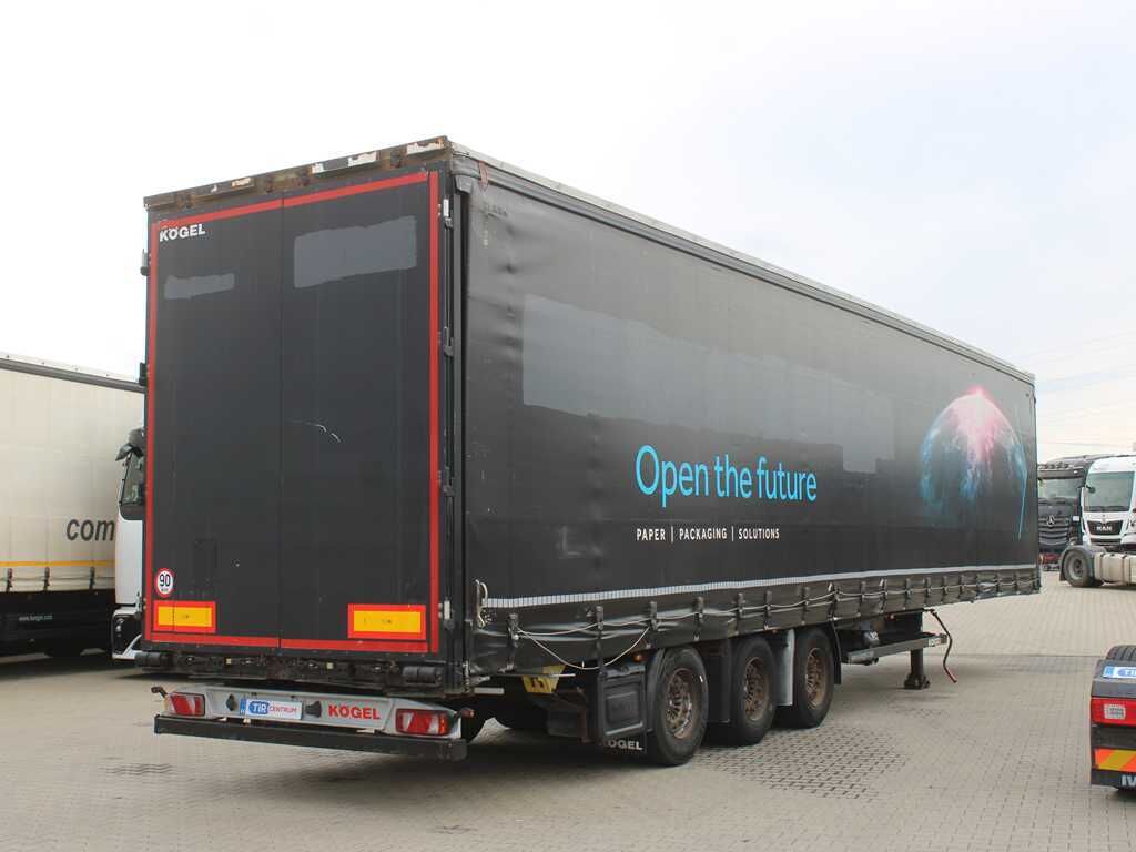 Kögel SN24, LOWDECK, SAF, MULTILOCK, LIFTING AXLE, LIFTING ROOF - Semi-reboque de lona: foto 4 Kögel SN24, LOWDECK, SAF, MULTILOCK, LIFTING AXLE, LIFTING ROOF - Semi-reboque de lona: foto 4