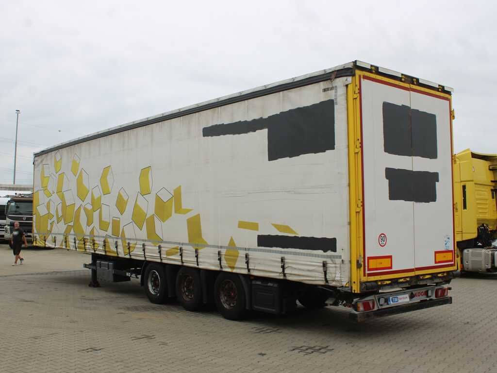Kögel SN24, LOWDECK, SAF, MULTILOCK, LIFTING AXLE, LIFTING ROOF - Semi-reboque de lona: foto 5 Kögel SN24, LOWDECK, SAF, MULTILOCK, LIFTING AXLE, LIFTING ROOF - Semi-reboque de lona: foto 5