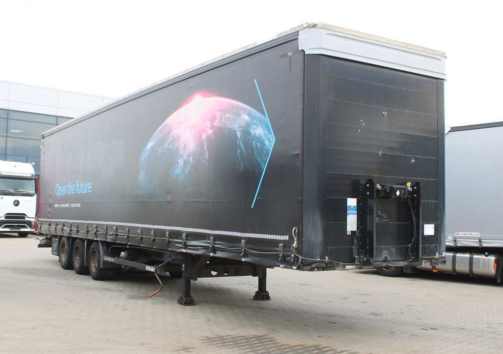 Kögel SN24, LOWDECK, SAF, MULTILOCK, LIFTING AXLE, LIFTING ROOF - Semi-reboque de lona: foto 3 Kögel SN24, LOWDECK, SAF, MULTILOCK, LIFTING AXLE, LIFTING ROOF - Semi-reboque de lona: foto 3