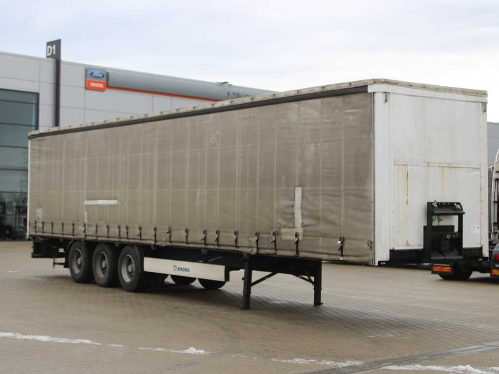 Krone KRONE SDP 27 WKE, LIFTING AXLE - Semi-reboque de lona: foto 3 Krone KRONE SDP 27 WKE, LIFTING AXLE - Semi-reboque de lona: foto 3