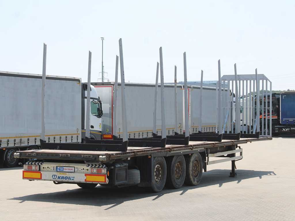 Krone PROFILINER, LIFTING AXLE, SAF - Semi-reboque transporte de madeira: foto 3 Krone PROFILINER, LIFTING AXLE, SAF - Semi-reboque transporte de madeira: foto 3