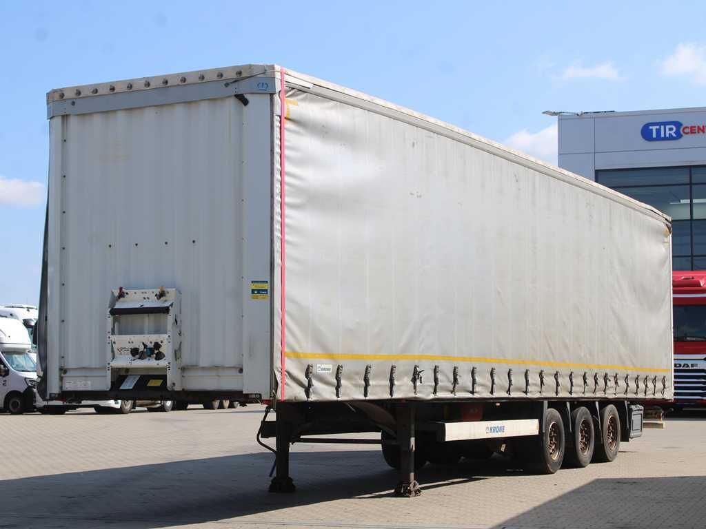 Krone SD, LIFTING AXLE, LOWDECK, LIFTING ROOF, MULTILOCK, SAF - Semi-reboque de lona: foto 1 Krone SD, LIFTING AXLE, LOWDECK, LIFTING ROOF, MULTILOCK, SAF - Semi-reboque de lona: foto 1