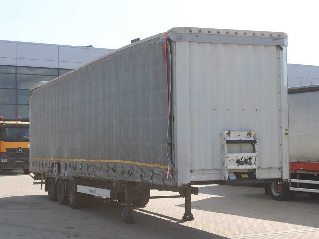 Krone SD, LIFTING AXLE, LOWDECK, LIFTING ROOF, MULTILOCK, SAF - Semi-reboque de lona: foto 3 Krone SD, LIFTING AXLE, LOWDECK, LIFTING ROOF, MULTILOCK, SAF - Semi-reboque de lona: foto 3