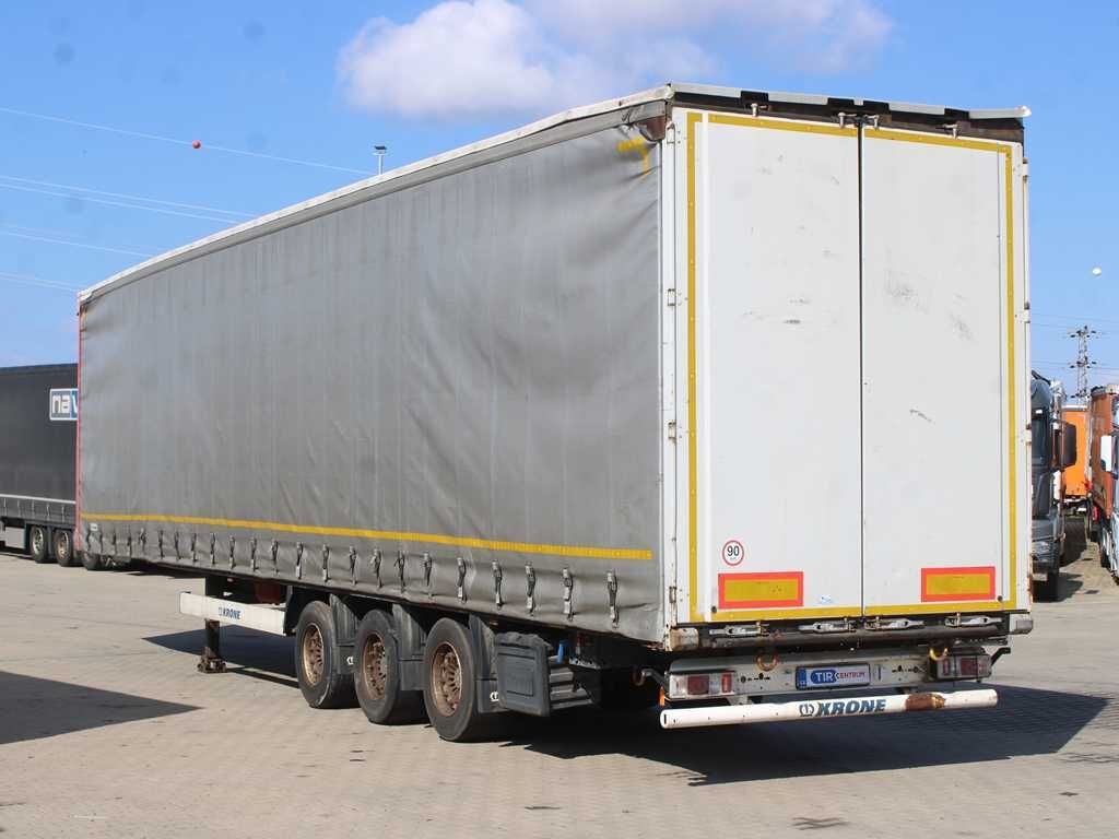 Krone SD, LIFTING AXLE, LOWDECK, LIFTING ROOF, MULTILOCK, SAF - Semi-reboque de lona: foto 5 Krone SD, LIFTING AXLE, LOWDECK, LIFTING ROOF, MULTILOCK, SAF - Semi-reboque de lona: foto 5